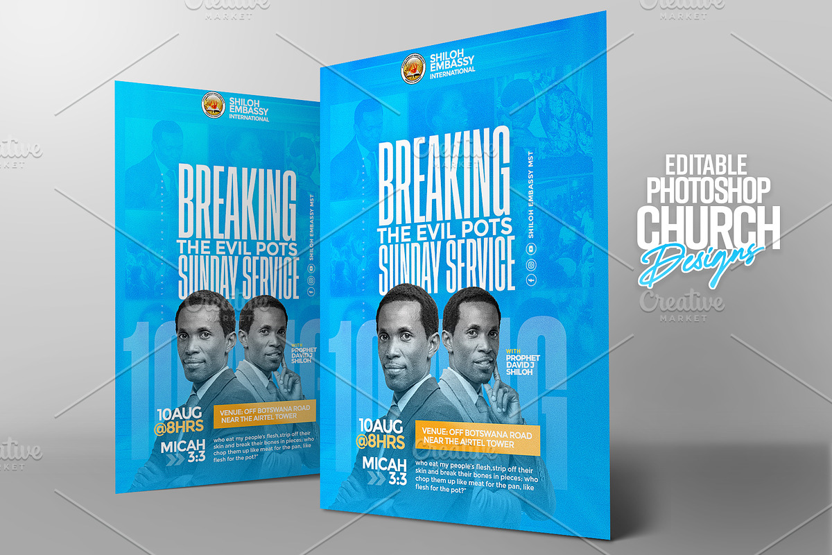 Church Poster Template preview 2