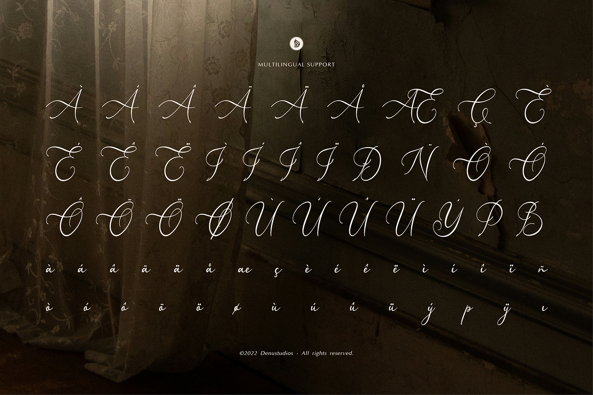 Gladyamor | Modern Calligraphy, a Script Font by Denustudios (Photo 11 of 12)