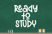 High School Club - Cute Font, a Handwritten Font by Airotype (Thumbnail 3 of 12)