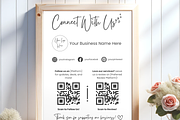 Editable Social Media Sign Template, a Graphic by MondaySpark (Thumbnail 4 of 9)