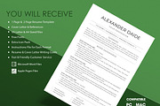 ATS Friendly Resume Template, a Resume Template by resumetemplathttps://d3es (Thumbnail 5 of 10)