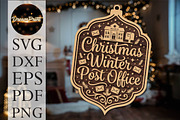 Christmas Winter Post Office SVG, an Object Graphic by DreamPrint404 (Thumbnail 1 of 3)