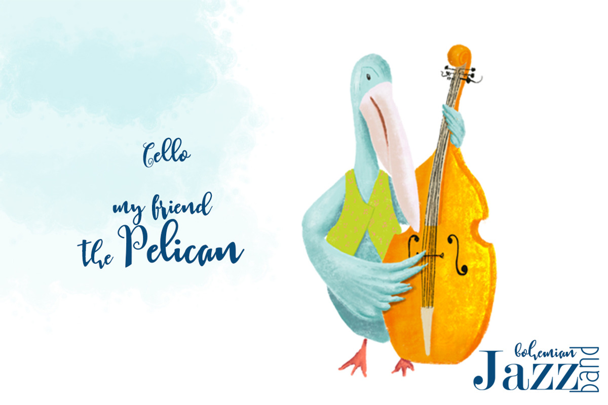 Animals jazz band., an Animal Illustration by Funny-sunny (Photo 5 of 7)