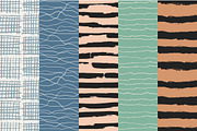 Stripes and waves seamless patterns, a Pattern Graphic by Magnia (Thumbnail 4 of 7)