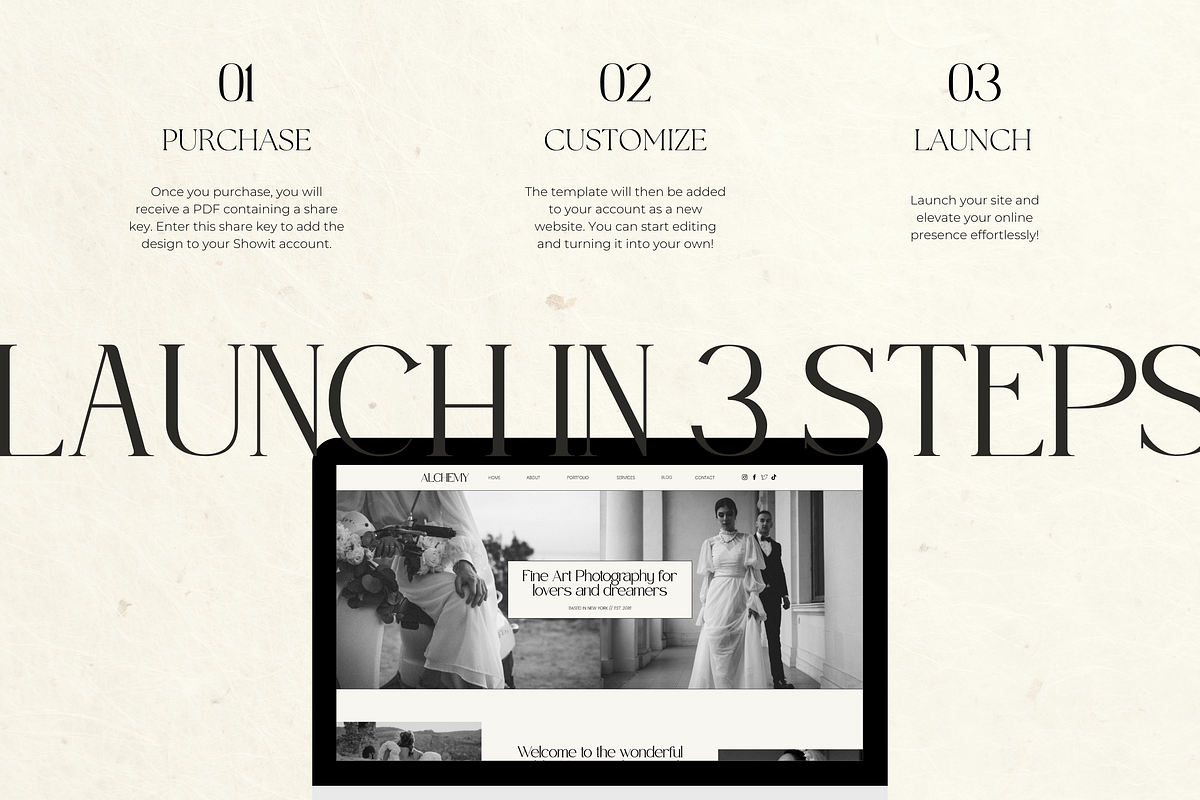 Showit Website Template Photography, an App Template by Branding Babe Co. (Photo 5 of 9)