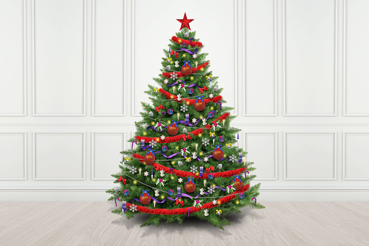 Christmas Tree Mock-up Creator, a Household Mockup by PSD Market (Photo 6 of 8)