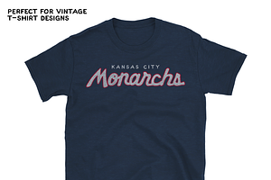 Homestead - Vintage Athletic Script