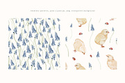 Little Spring Watercolor Set, an Object Illustration by Watercolor_Ma (Thumbnail 6 of 6)