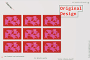 Printable Prints Cards Holidays Art, a Card Template by SuperBY Market (Thumbnail 4 of 4)