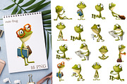 Frogs. Animals illustration, an Animal Illustration by sheincar (Thumbnail 2 of 3)
