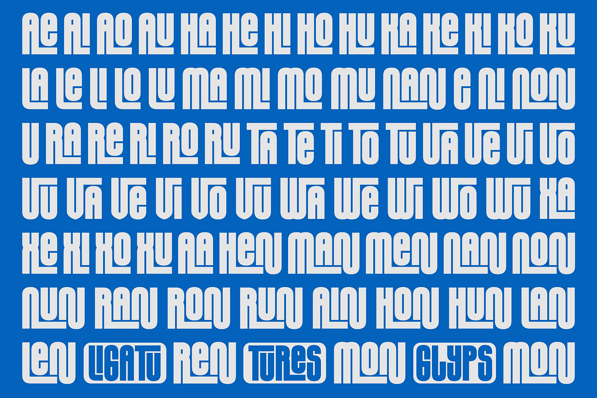 MC Verona – Bold Modern Display Font, a Sans Serif Font by kangfont Studio (Photo 3 of 12)