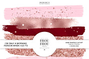 Rose Gold Fairy Tale Brush Strokes, an Illustration by Frou Fou Craft (Thumbnail 1 of 3)