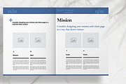 Blue Business Proposal Layout, a Brochure Template by Boris Cupac (Thumbnail 8 of 13)