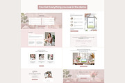 Systeme.io Blush Website Template, a Landing Page Template by Hayley's Digital Hub (Thumbnail 6 of 10)