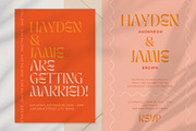 Bold Canva Wedding Invitation Suite, a Templates & Theme by StudioSage (Thumbnail 2 of 5)