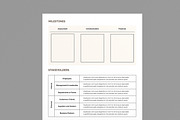 Project Planner Template, a Stationery Template by MightyDesign (Thumbnail 4 of 10)