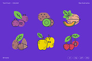 Tutti Frutti / food icons, an Outline Icon by Elisabetta Calabritto (Thumbnail 3 of 6)