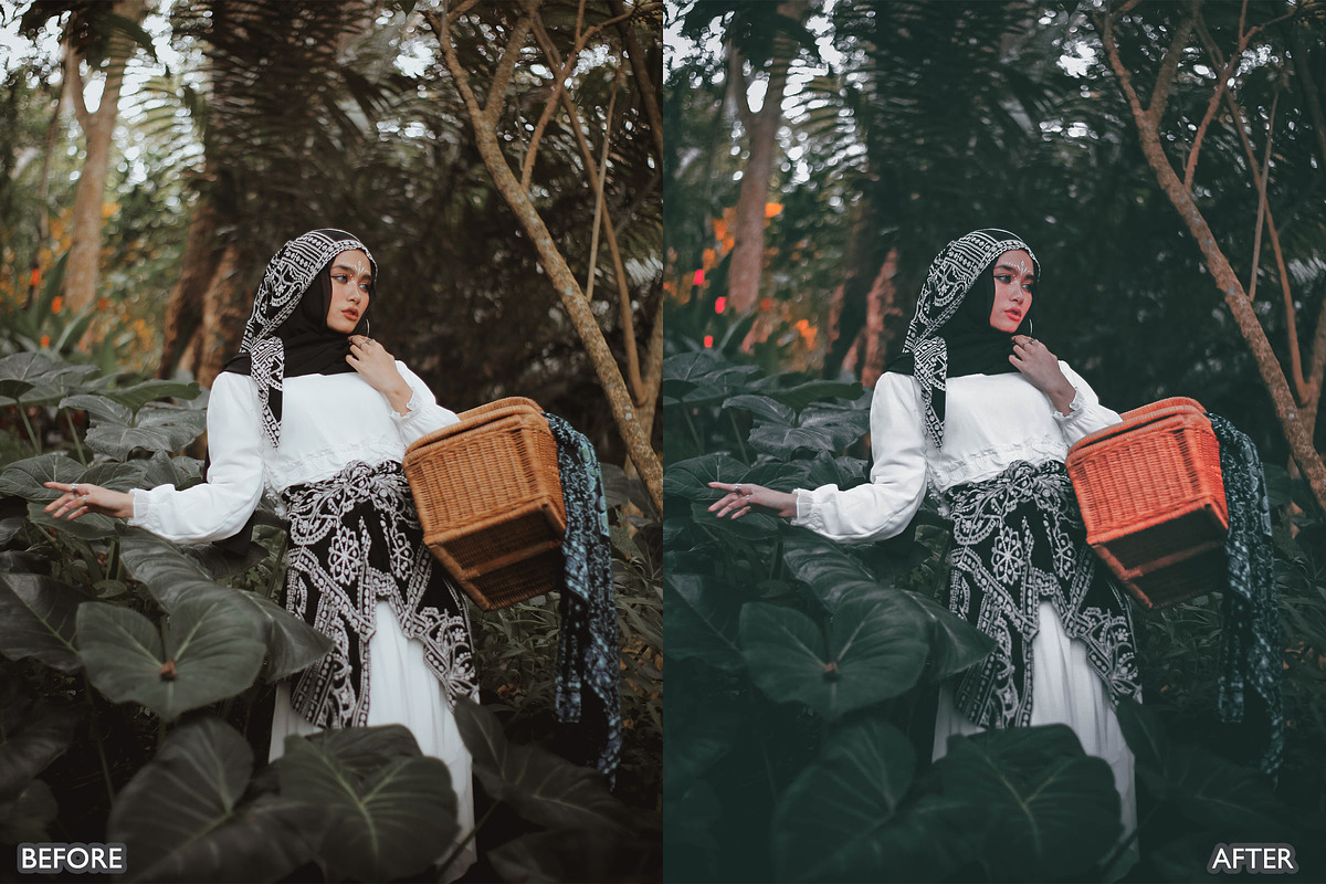 Moody Dark Green Lightroom Presets, a Preset Add-On by AAA Presets (Photo 6 of 19)