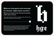 Blackletter Eight, a Blackletter Font by cromatixclassroom (Thumbnail 2 of 6)