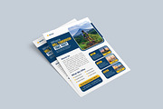 Modern Travel Agency Flyer Template, a Flyer Template by vectorlnk (Thumbnail 3 of 4)