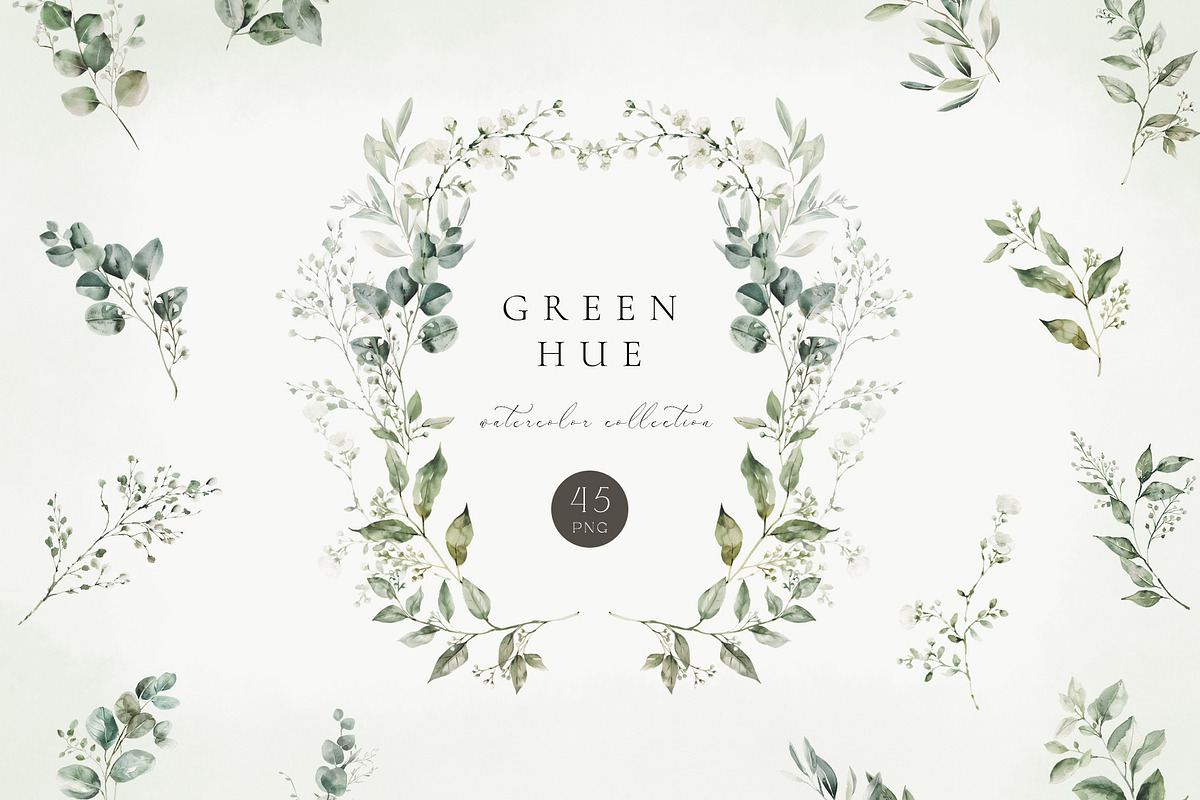 Greenery Eucalyptus, a Decorative Illustration by heyiamalice (Photo 1 of 11)