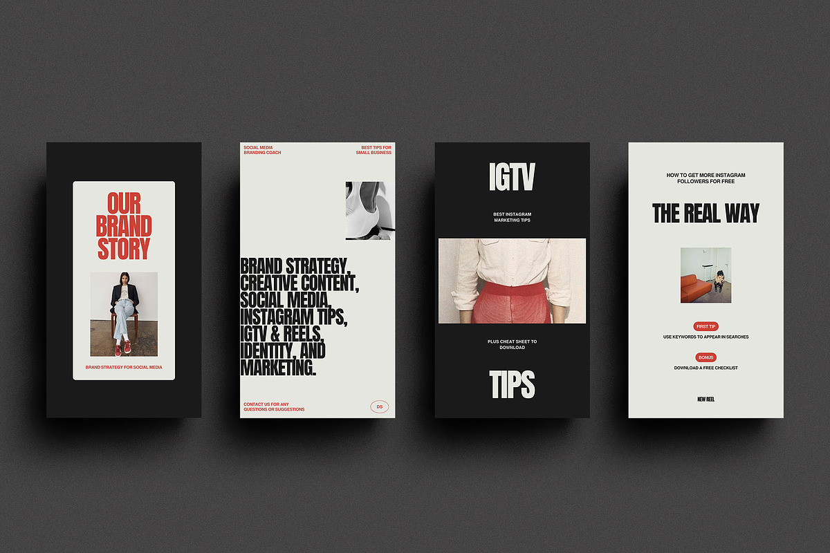 RED | Instagram Template - Stories, a Social Media Template by Moscovita Studio (Photo 13 of 18)