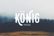Konig Typeface, a Font by Victor Barac (Thumbnail 1 of 6)