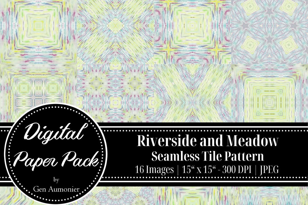 Riverside Meadow Abstract Patterns, a Pattern Graphic by Gen Aumonier (Photo 7 of 7)