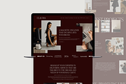 Squarespace Website Template Claudia, a Squarespace Template by Candor Templates (Thumbnail 4 of 16)