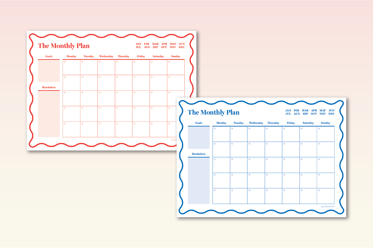 Larissa Ultimate Planning set, a Templates & Theme by Sofillyletters (Photo 2 of 4)