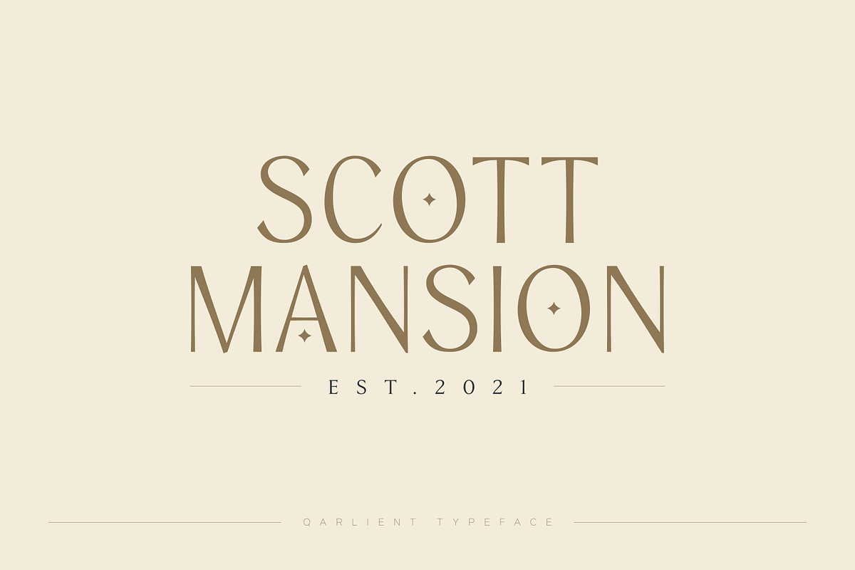 Qarlient - Elegant Modern Font, a Sans Serif Font by Pixesia Studio (Photo 2 of 15)