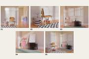 Wall Art Mockup Bundle 21 in 1, a Household Mockup by Bonumo (Thumbnail 2 of 15)