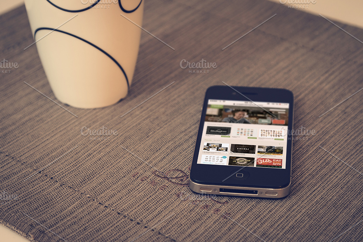 iPhone Photography Mock-Ups, an iPhone Mockup by Lucas Alexander (Photo 5 of 5)