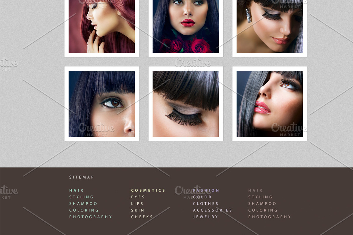 Beautiful Salon Website Template, a Websites & App Template by scottwills (Photo 5 of 5)