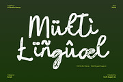 CS Amilia Stamp, a Script Font by Craft Supply Co. (Thumbnail 7 of 8)