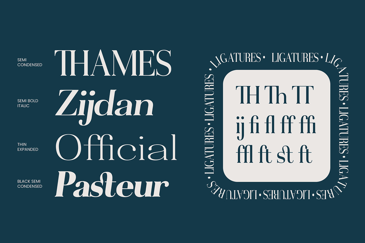 Aurestia - 92 Font, a Serif Font by MjStudio31 (Photo 2 of 14)