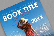 Travel Magazine Style Book Cover, a Flyer Template by ClickPaint_Studio (Thumbnail 2 of 4)