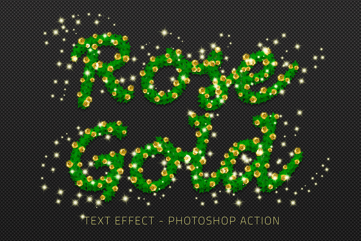 Rose Gold Text Effect preview 4