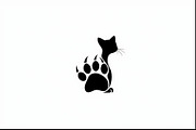 Paw Cutout Cat Clipart Bundle, an Illustration by jahid234 (Thumbnail 6 of 9)