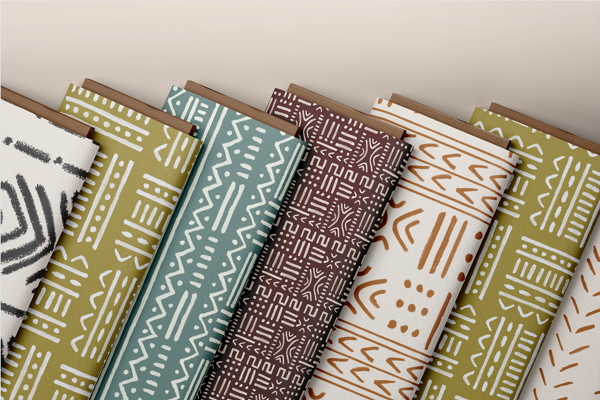 African Seamless Pattern Bundle, a Pattern Graphic by Marketello Studio (Photo 3 of 4)