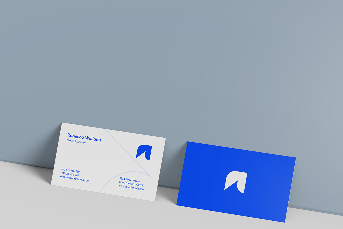 Realistic Business Card Mock-up, a Print Template by Propex (Photo 2 of 10)