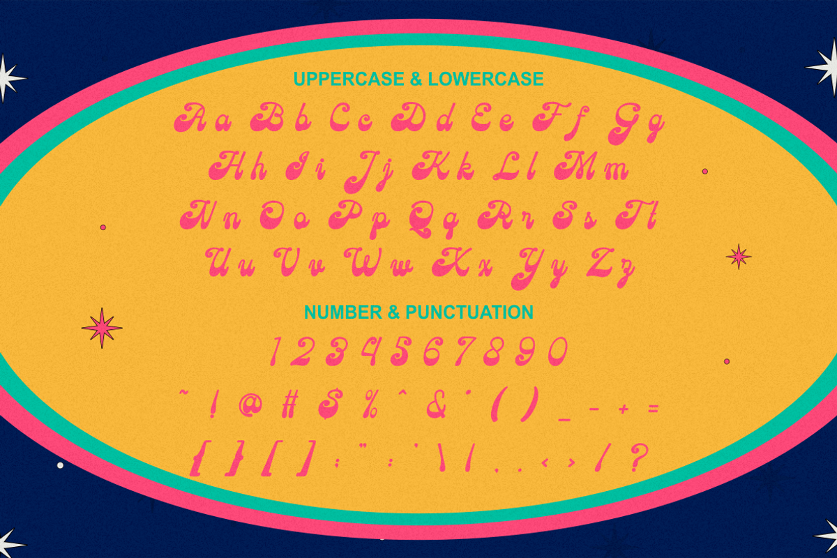 Chunk Five - Retro Script Font, a Font by PutraCetol Studio (Photo 11 of 11)