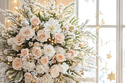 Backlit Christmas Window Backdrop, a Background Photo by Winwin Design Art (Thumbnail 2 of 8)