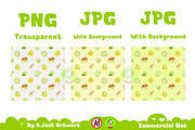 Cute kawaii matcha seamless, a Background Graphic by K.JackArtwork (Thumbnail 2 of 7)