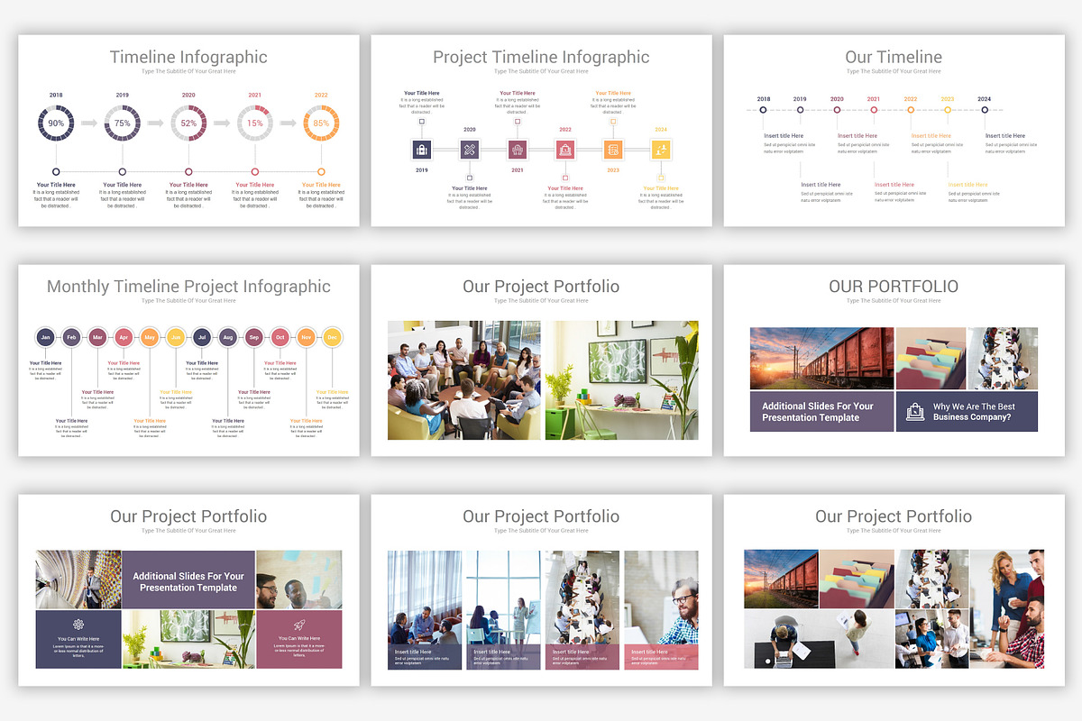 Company Profile PowerPoint Template, a Presentation Template by SlideOne (Photo 13 of 26)