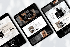 Showit Web Template