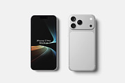 iPhone 17 Mockup, an iPhone Mockup by bimockup (Thumbnail 2 of 6)