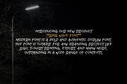 Blind Thirans Font, a Font by albert_kalingga (Thumbnail 4 of 5)
