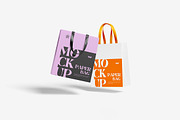 Paper Bag Mockup, a Packaging Mockup by Pikachudesign (Thumbnail 4 of 5)