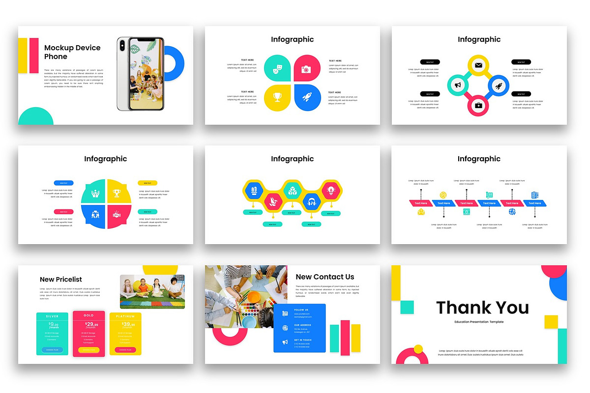 Podence – Education PowerPoint, a Presentation Template by kreatifreya (Photo 4 of 5)